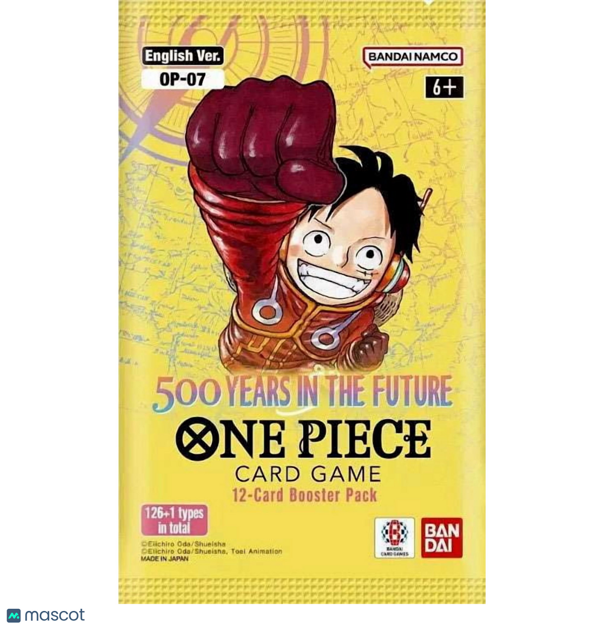 Bandai One Piece Trading Cards - 500 Years in the Future OP-07 Booster Pack