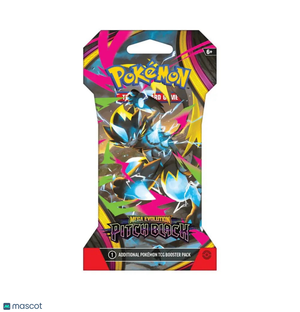 Pokemon TCG Mega Evolution - Pitch Black Sleeved Booster Pack