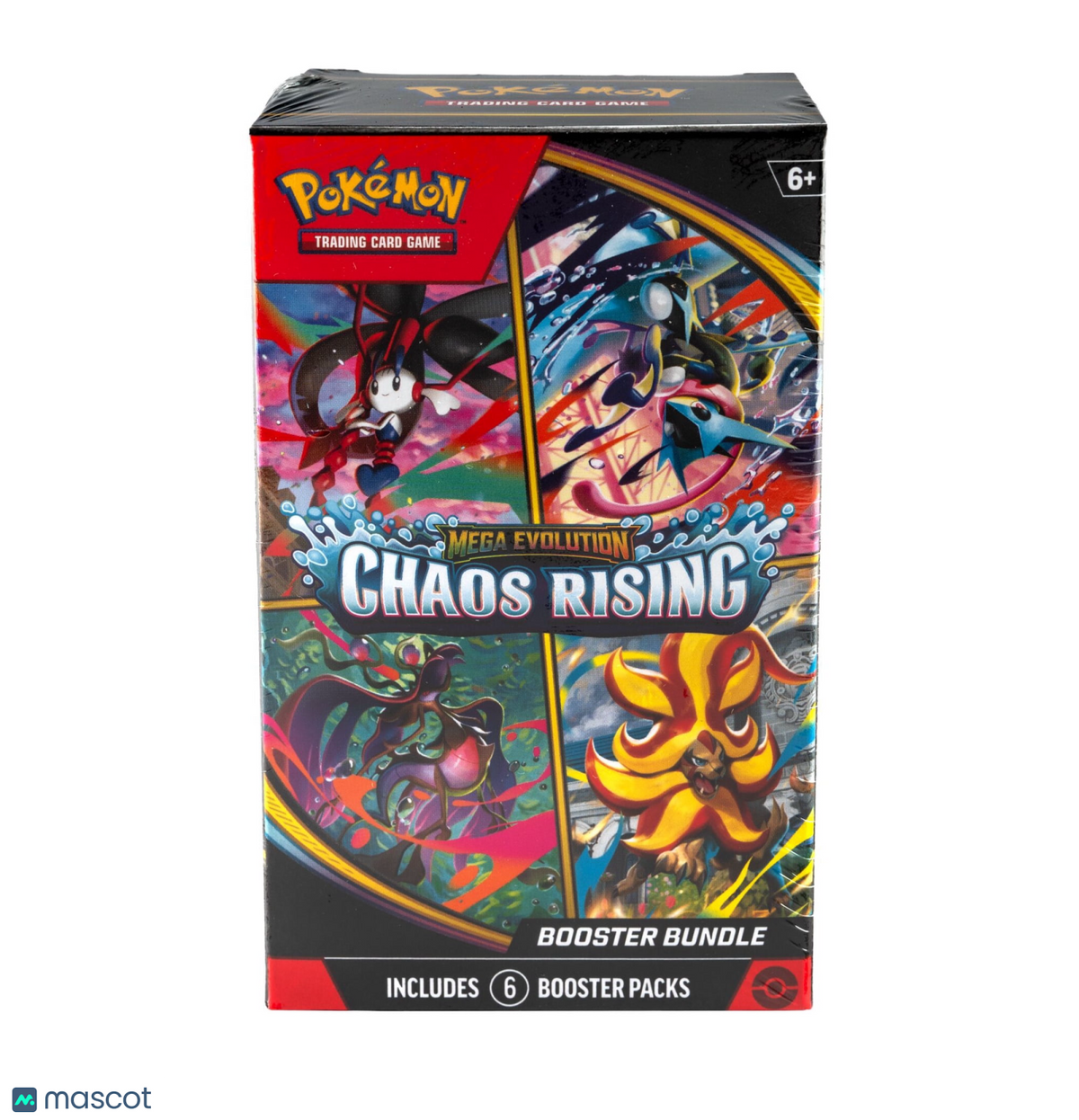 Pokémon Trading Card Game: Mega Evolution Chaos Rising Booster Bundle