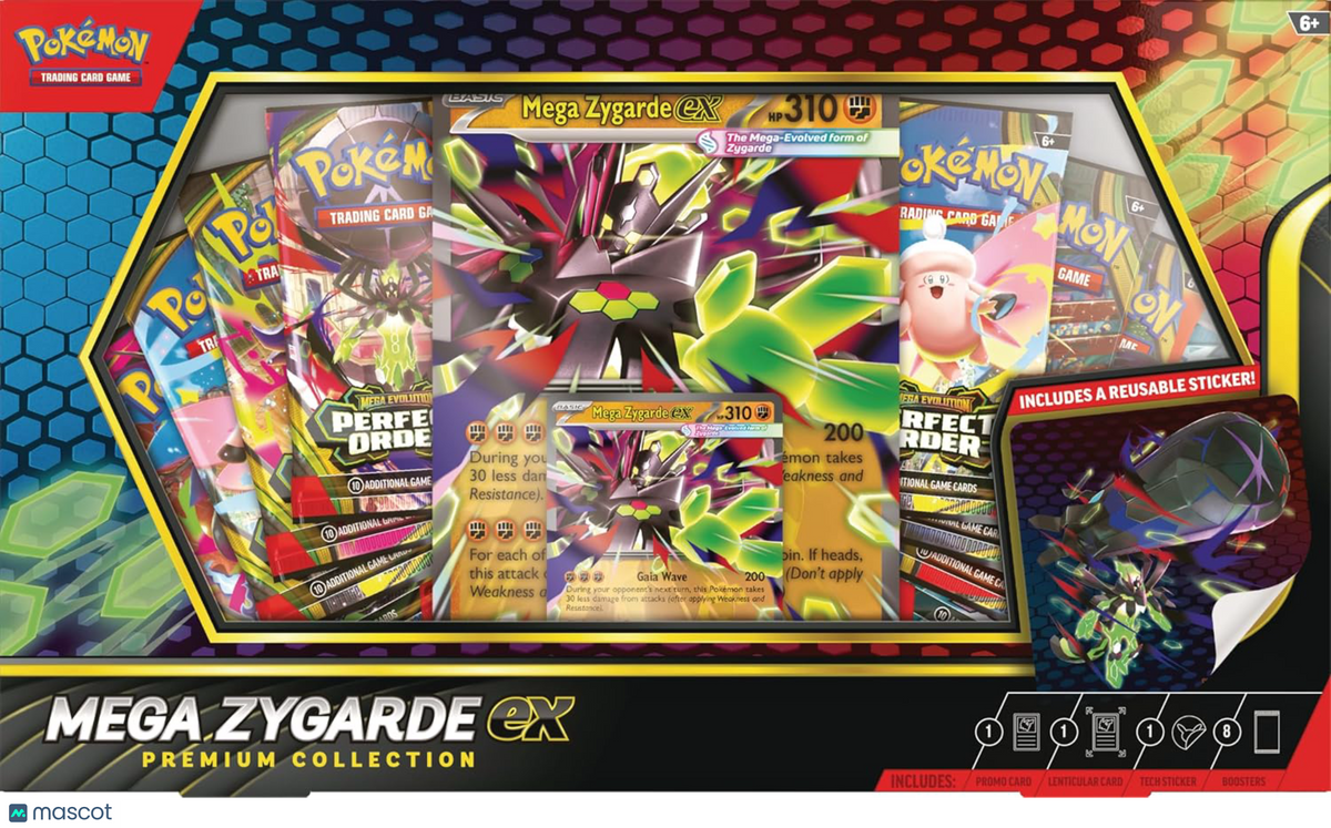 Pokémon Trading Card Game: Mega Zygarde ex Premium Collection