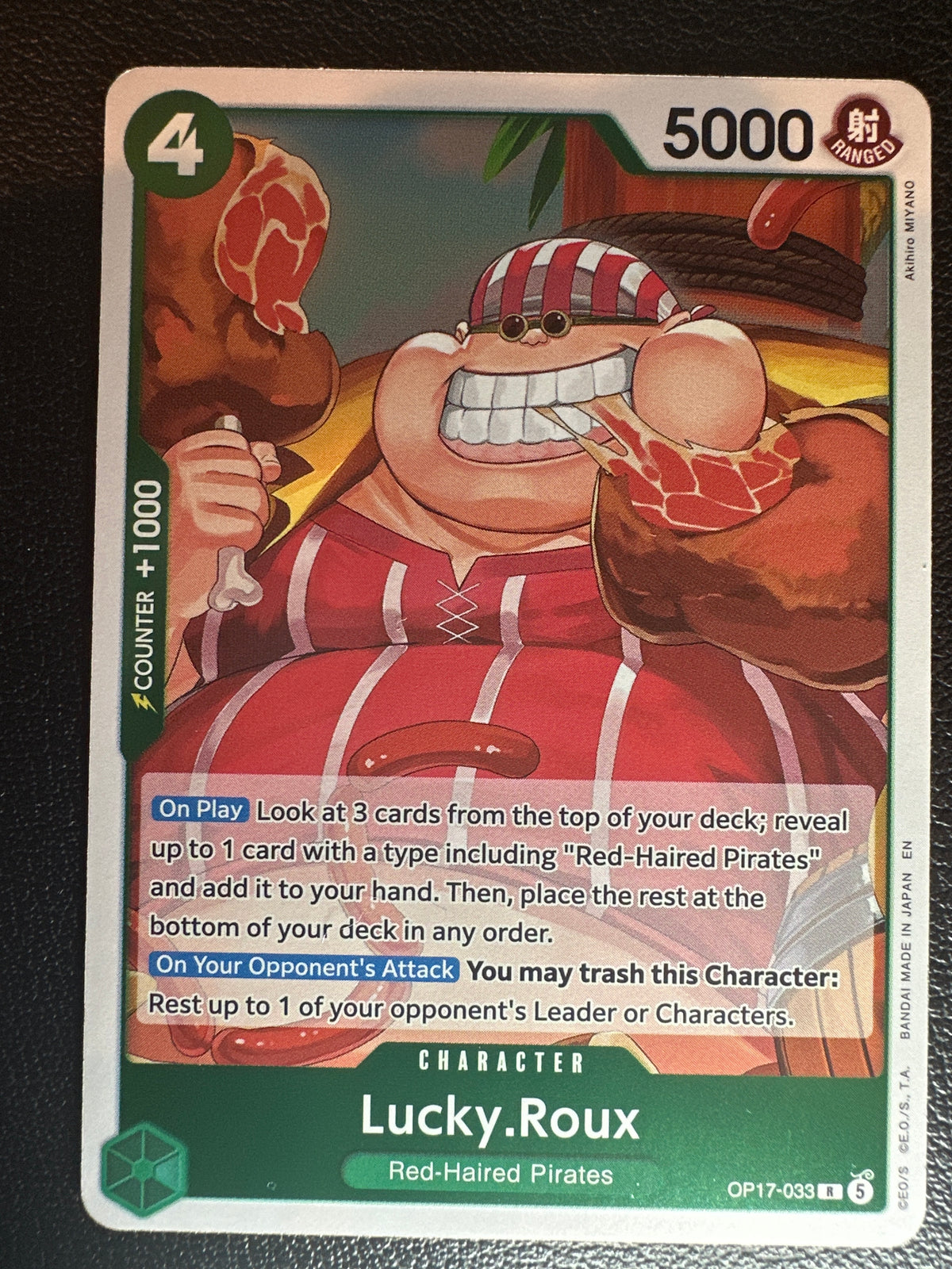 OP17: The Worlds Strongest Warriors Lucky.Roux Foil #OP17-033