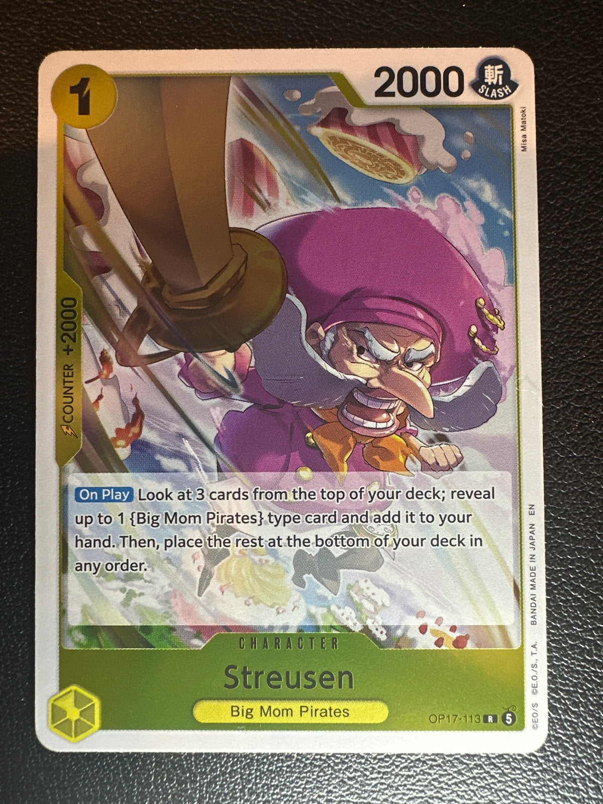 OP17: The World's Strongest Warriors Streusen Foil #OP17-113