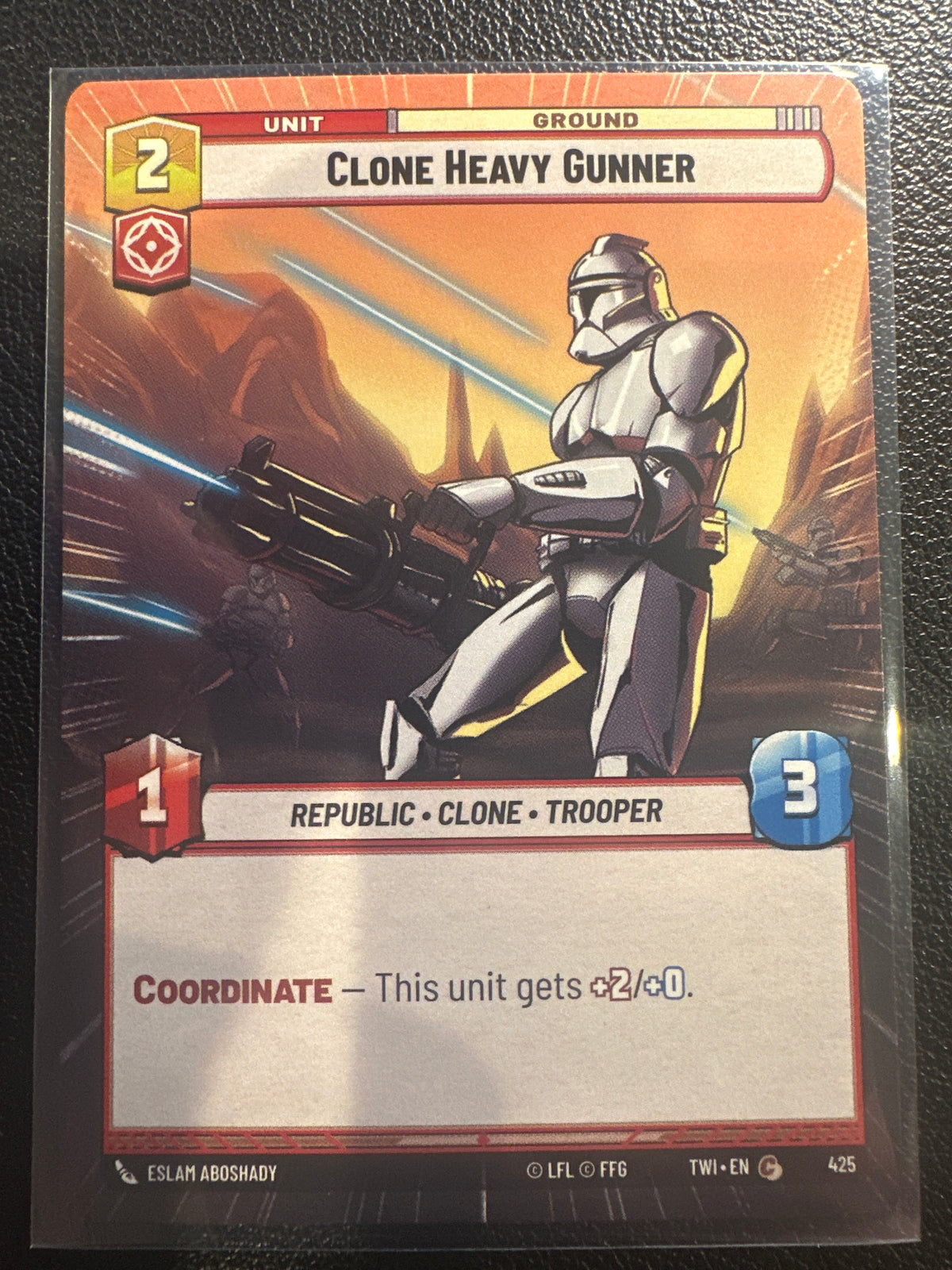 Twilight of the Republic Clone Heavy Gunner #425