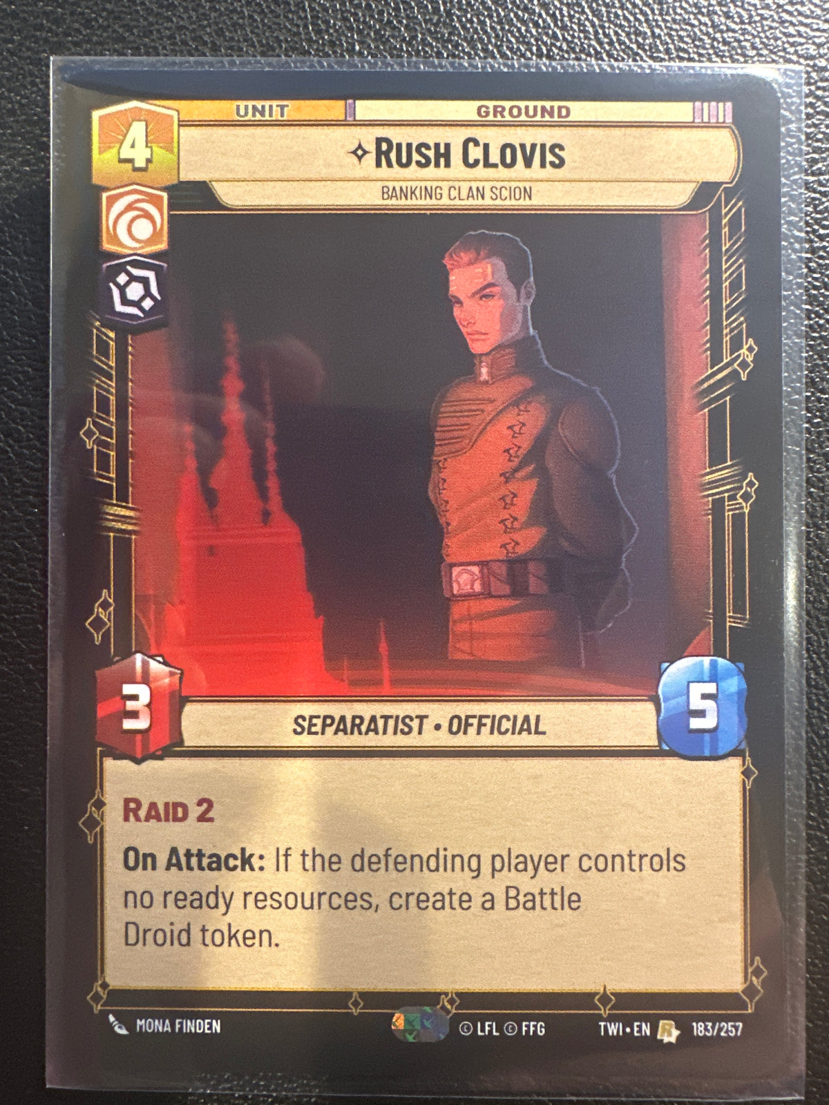 Twilight of the Republic Rush Clovis Rare #183/257