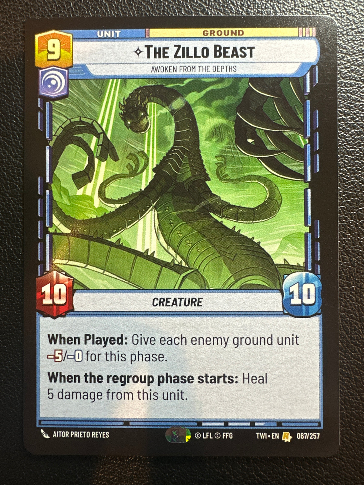 Star Wars: Unlimited Twilight of the Republic The Zillo Beast #067/257