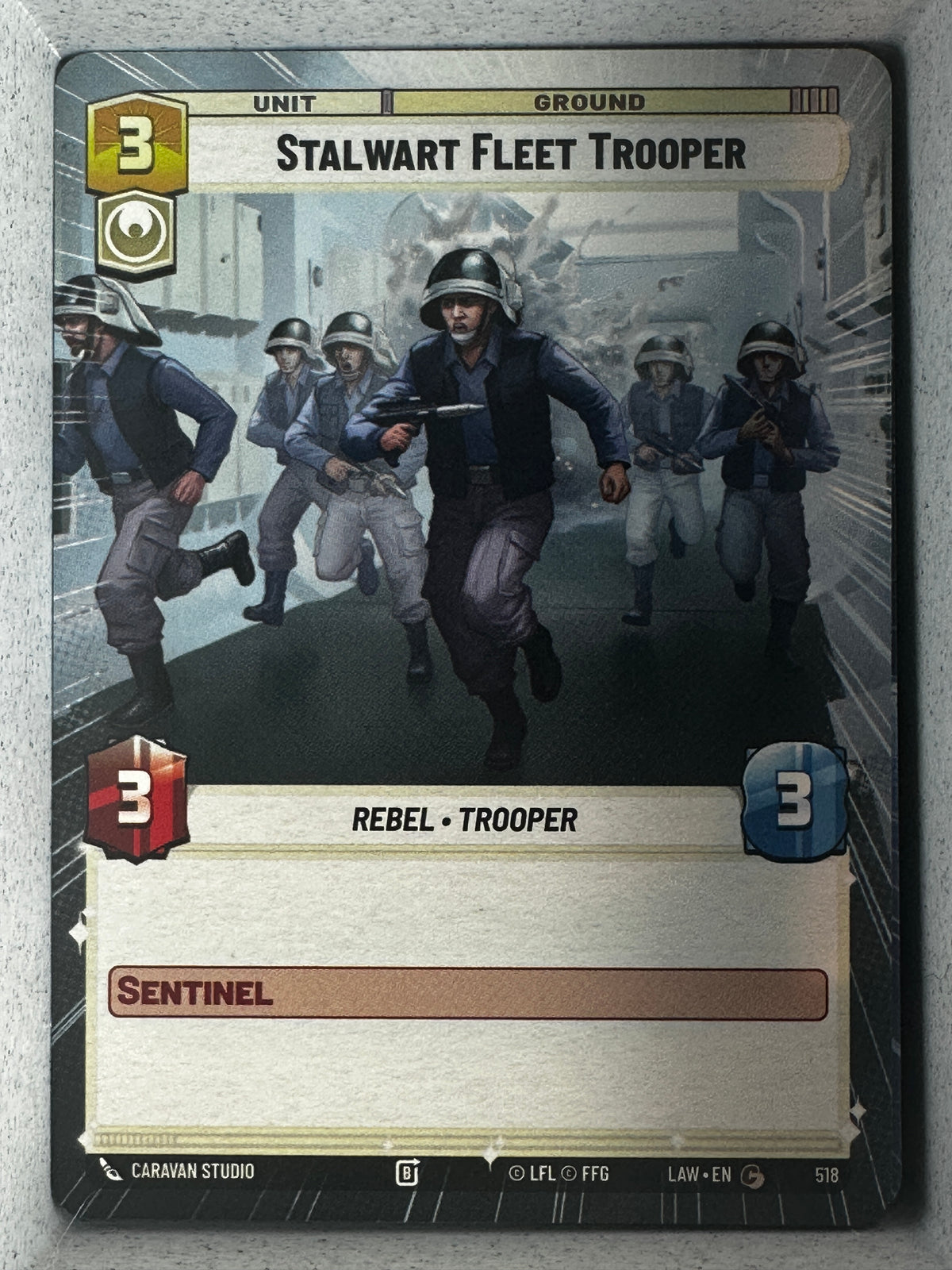 Star Wars: Unlimited A Lawless Time Stalwart Fleet Trooper Hyperspace #518