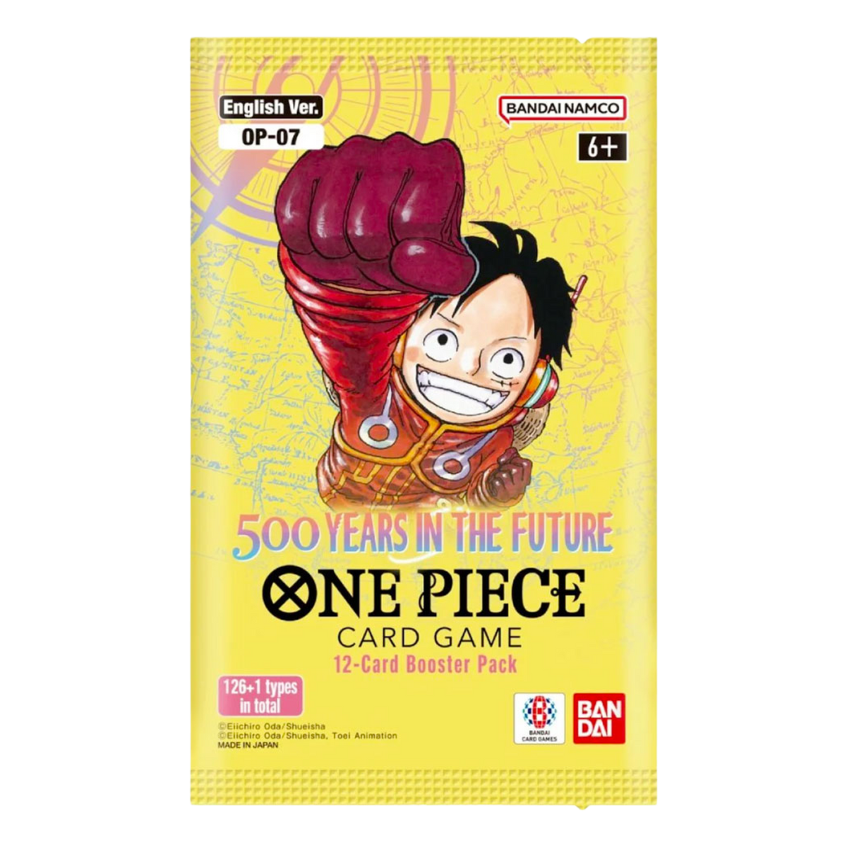 Bandai One Piece Trading Cards - 500 Years in the Future OP-07 Booster Pack