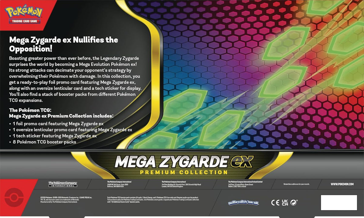 Pokémon Trading Card Game: Mega Zygarde ex Premium Collection