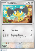 2024 Surging Sparks Helioptile #154/191