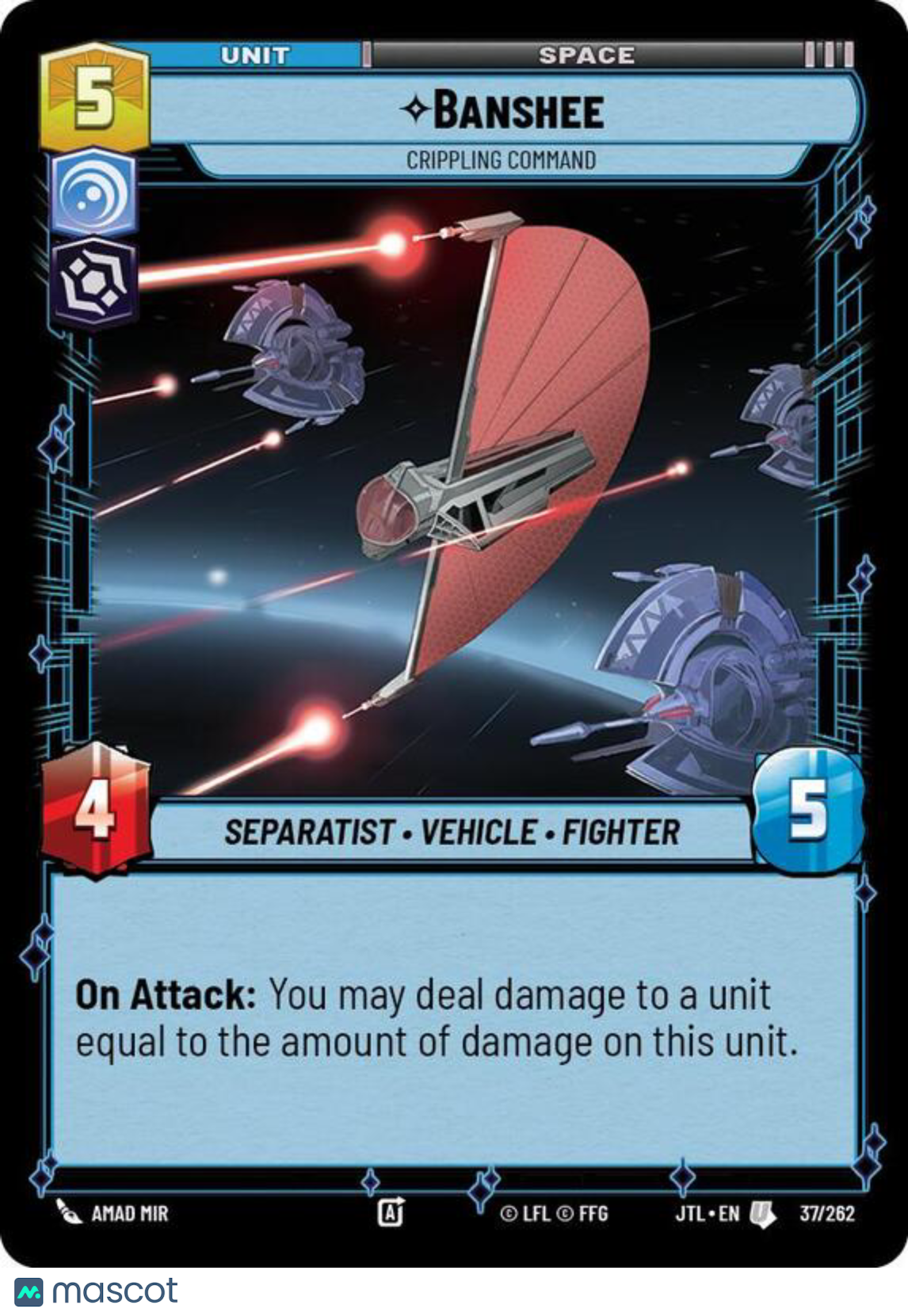 Jump to Lightspeed Banshee #37/262