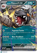 2025 Destined Rivals Arven's Mabosstiff EX Holo Double Rare RR #139/182