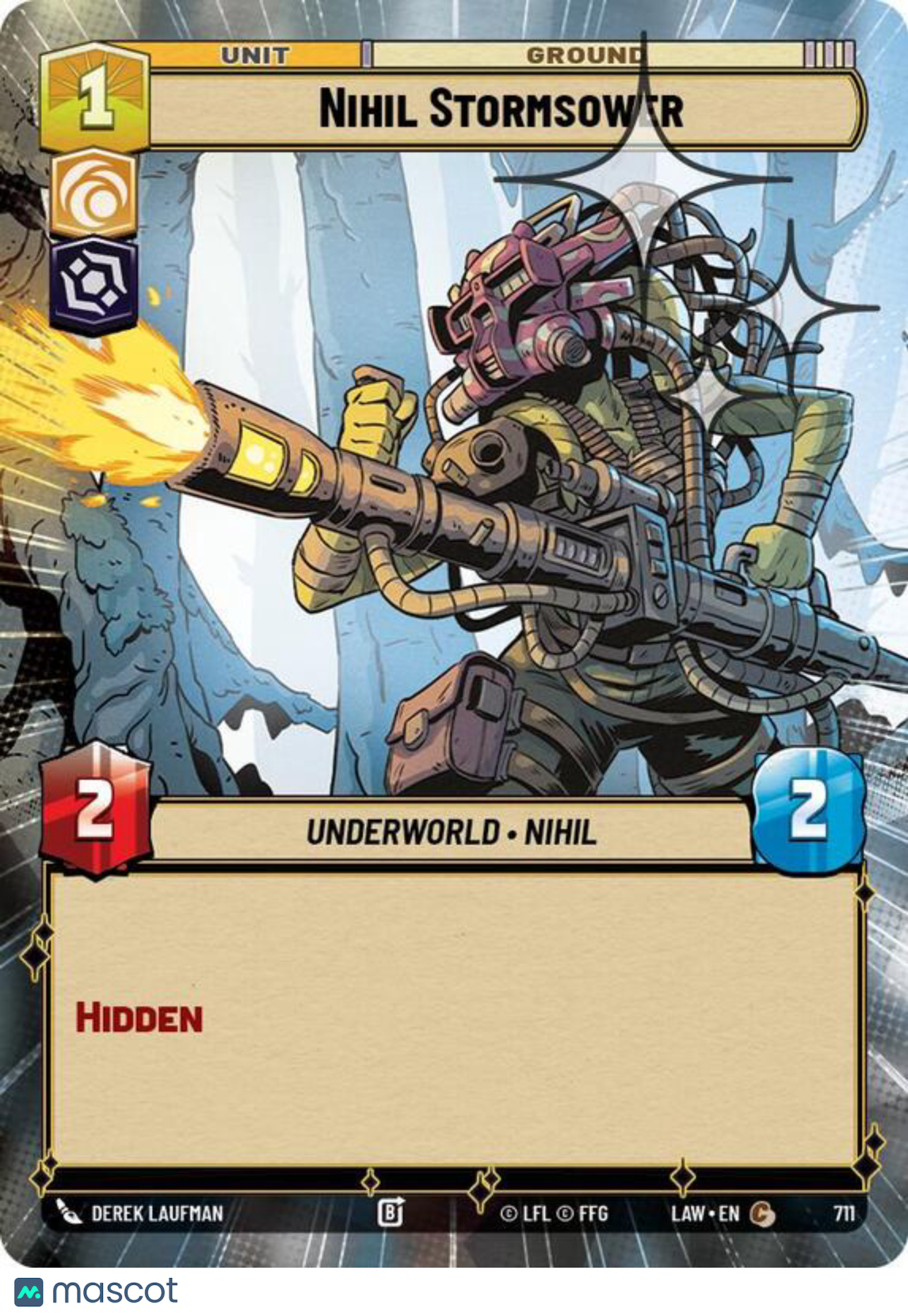 Star Wars: Unlimited A Lawless Time Nihil Stormsower Foil Hyperspace #711